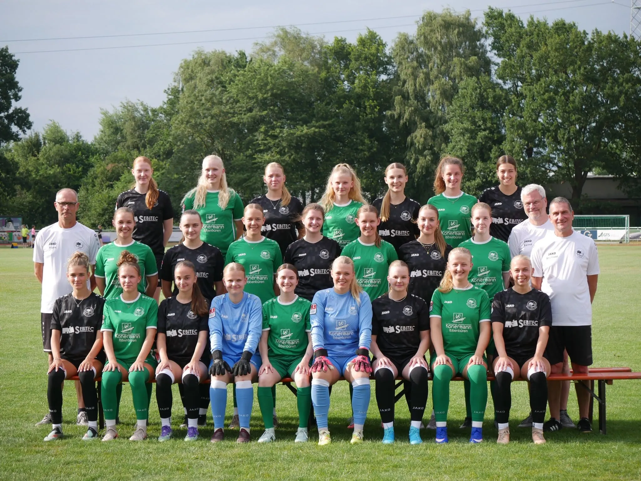 Teamfoto: 2. Frauen